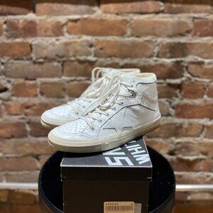 Golden Goose 2.12 High-Top Sneakers – ZZ White – Size EU 41 / US 8